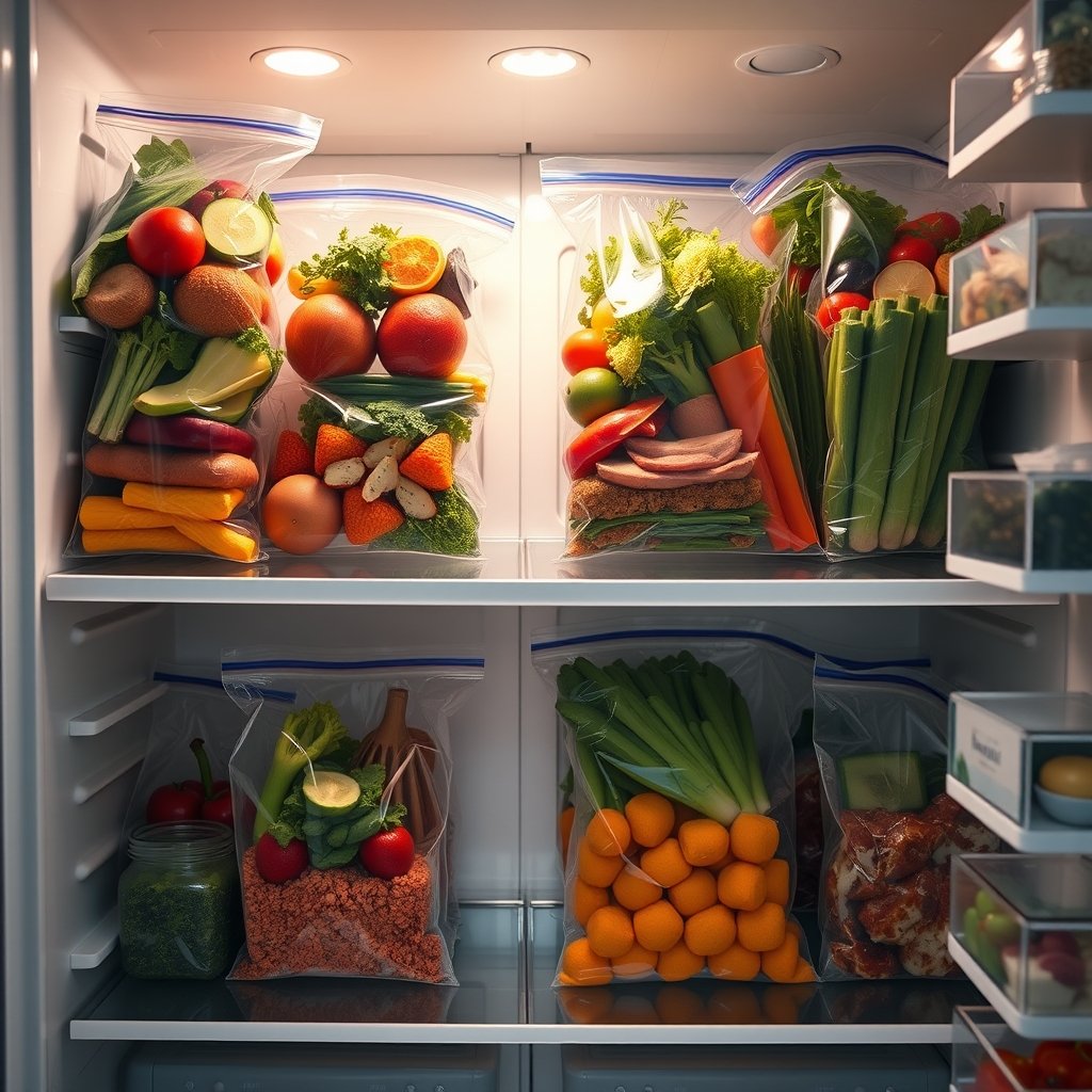 storage bags in action