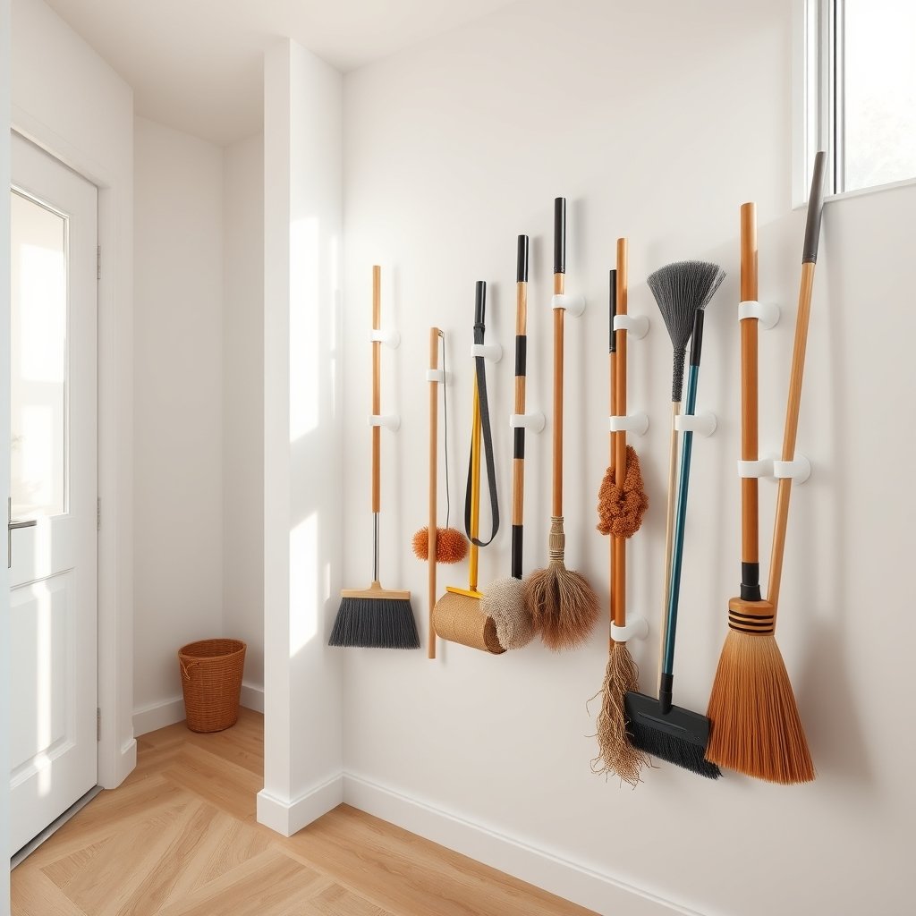 broom holder