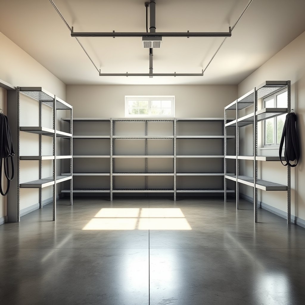 plastic shelving