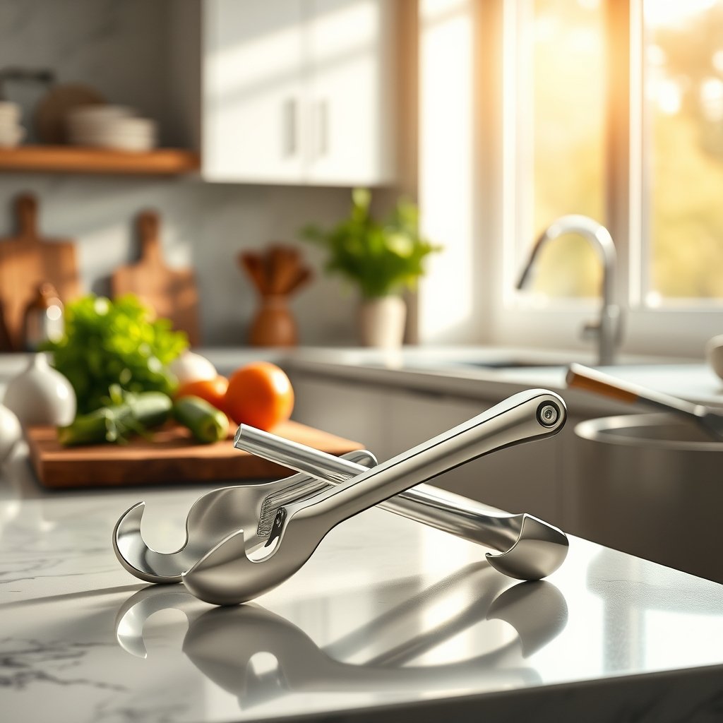 stainless tongs
