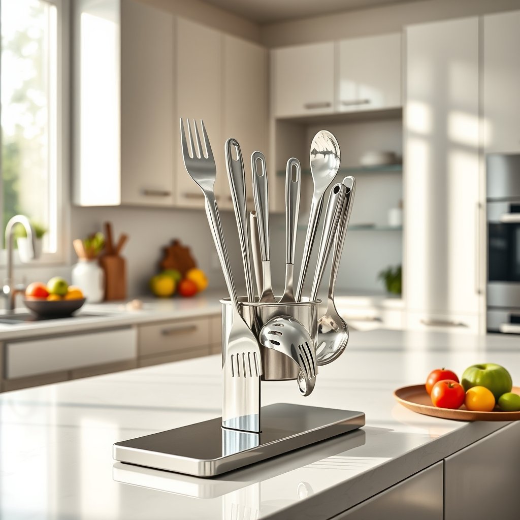 stainless utensils